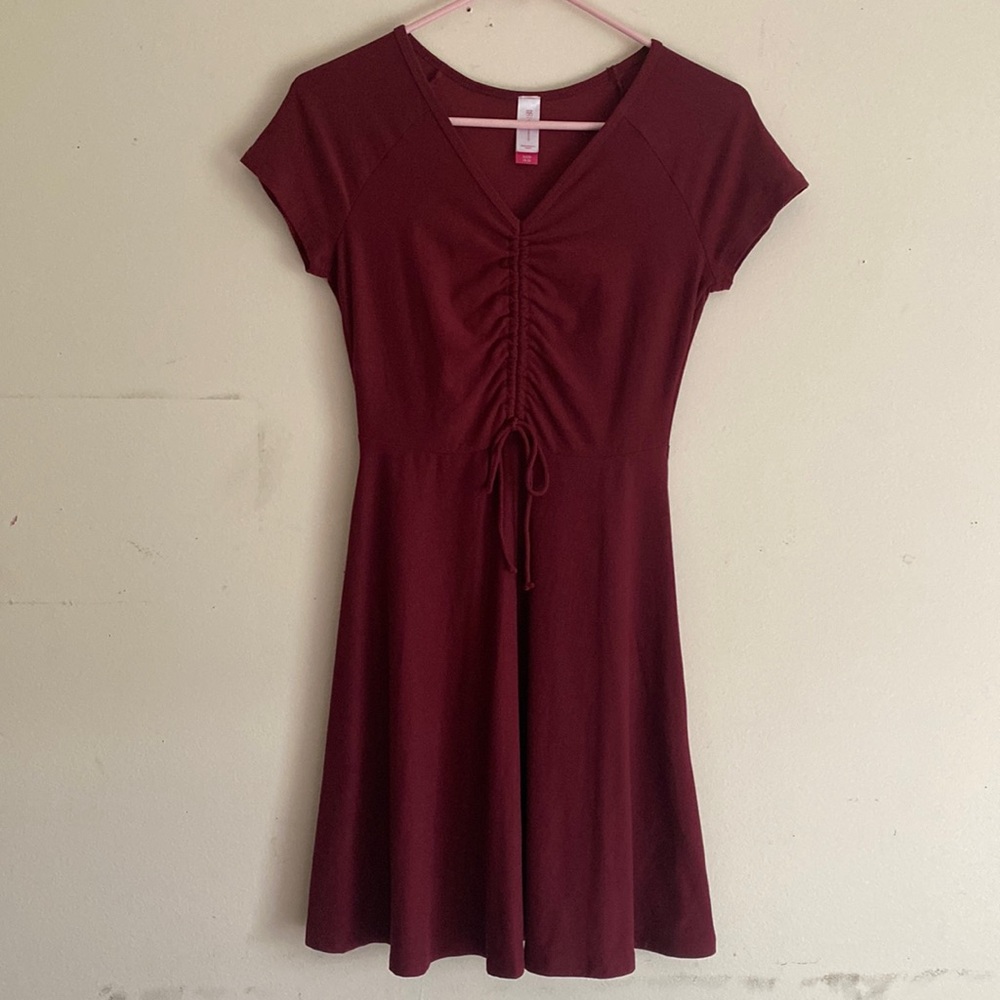 No Boundaries magenta dress